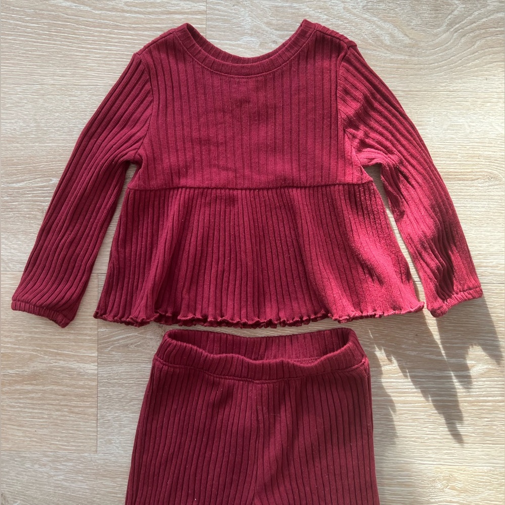 NWOT Warm Pants / Shirt Combo 2T